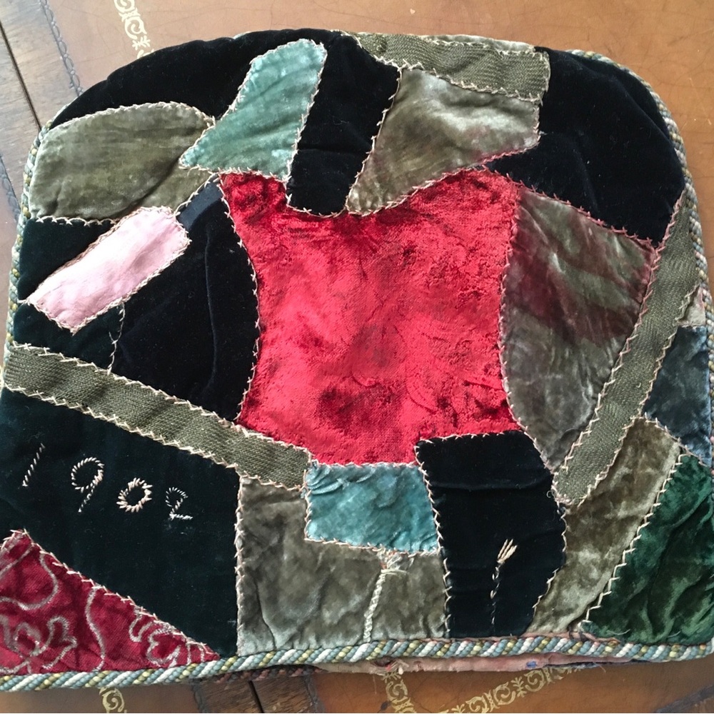 Vintage Patchwork Velvet TeaCozy